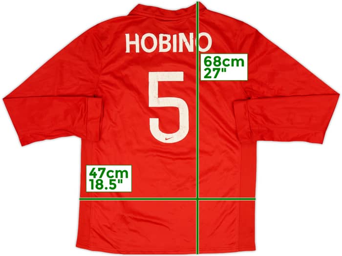 2013-14 Nike Template L/S Shirt (Chipstead) Hobino #5 - 5/10 - (XL.Boys)