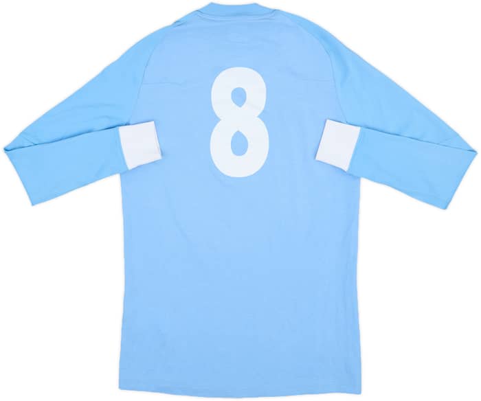 2010-11 Manchester City Home L/S Shirt #8 - 5/10 - (L.Boys)