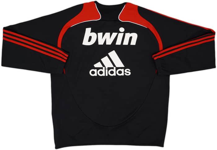 2008-09 AC Milan adidas Staff Issue Sweat Top MA - 8/10 - (L/XL)