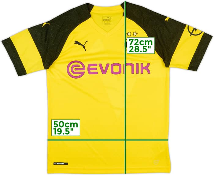 2018-19 Borussia Dortmund Home Shirt - 9/10 - (M)