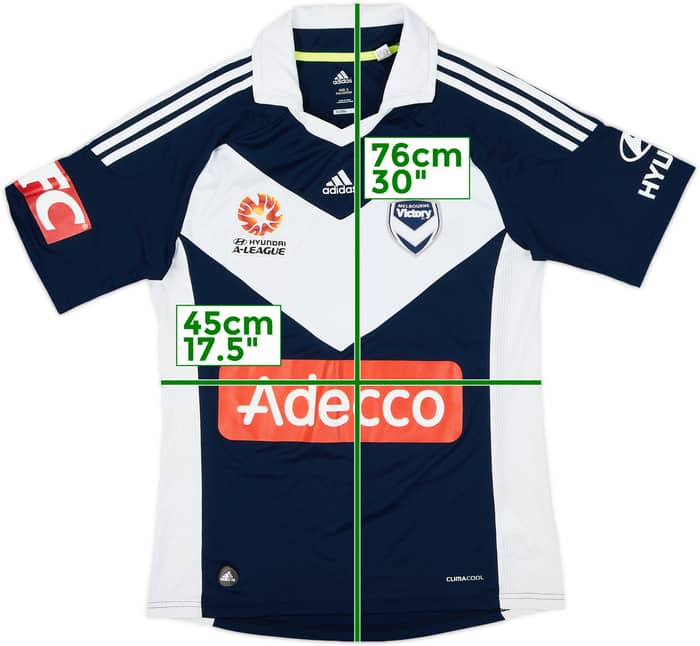 2011-13 Melbourne Victory Home Shirt - 9/10 - (S)
