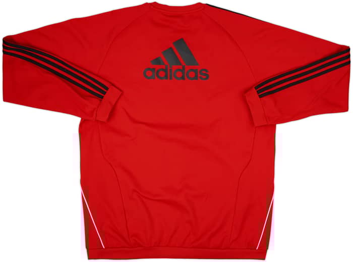 2010-11 Liverpool adidas Sweat Top - 4/10 - (XL)