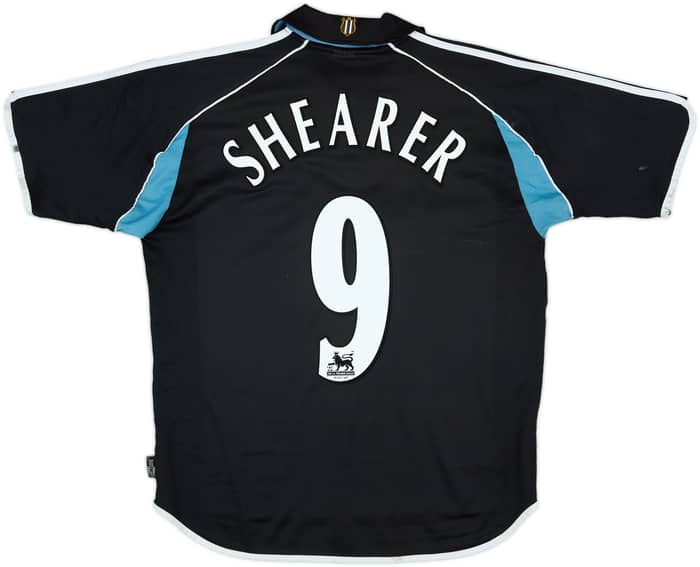 2000-01 Newcastle Away Shirt Shearer #9 - 5/10 - (L)