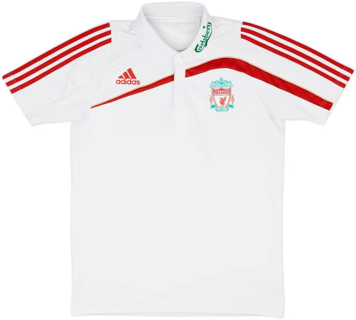 2009-10 Liverpool adidas Polo Shirt - 7/10 - (M)