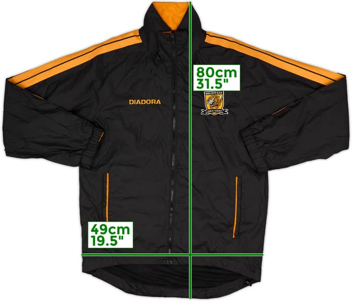 2004-05 Hull City Diadora Rain Jacket - 8/10 - (S)