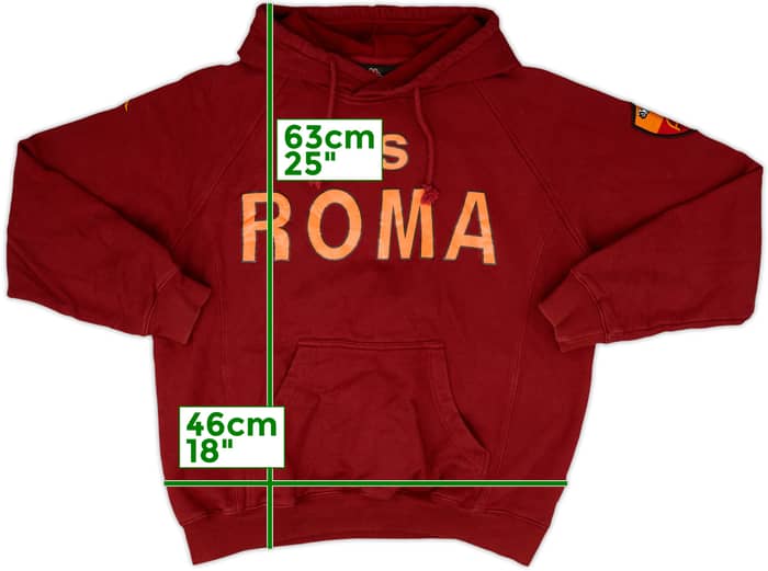 2008-09 Roma Kappa Hooded Top - 8/10 - (L)