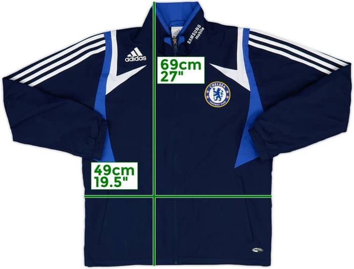 2007-08 Chelsea adidas Track Jacket - 8/10 - (S)