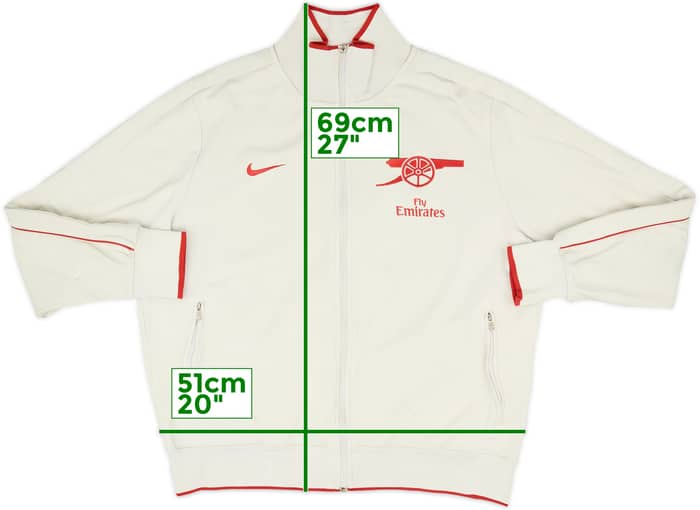 2010-11 Arsenal Nike Track Jacket - 5/10 - (XL)