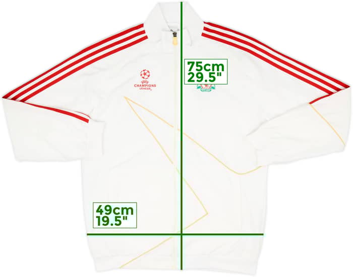 2009-10 Liverpool adidas CL Track Jacket - 9/10 - (M)