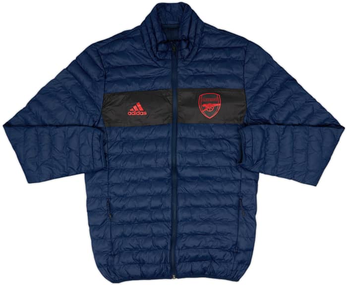 2019-20 Arsenal adidas Padded Bench Coat - 9/10 - (S)