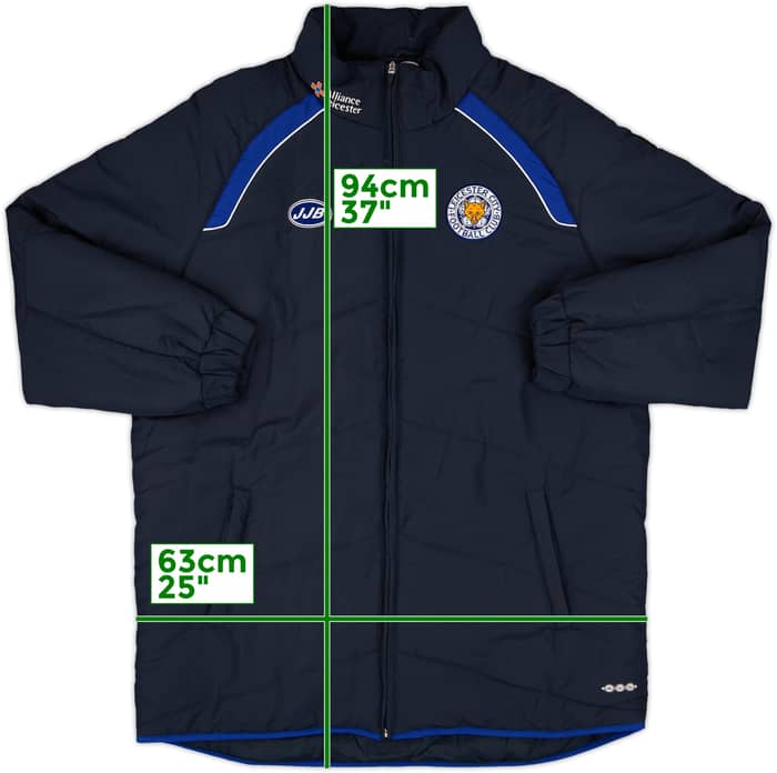 2005-06 Leicester JJB Padded Bench Coat - 9/10 - (M)