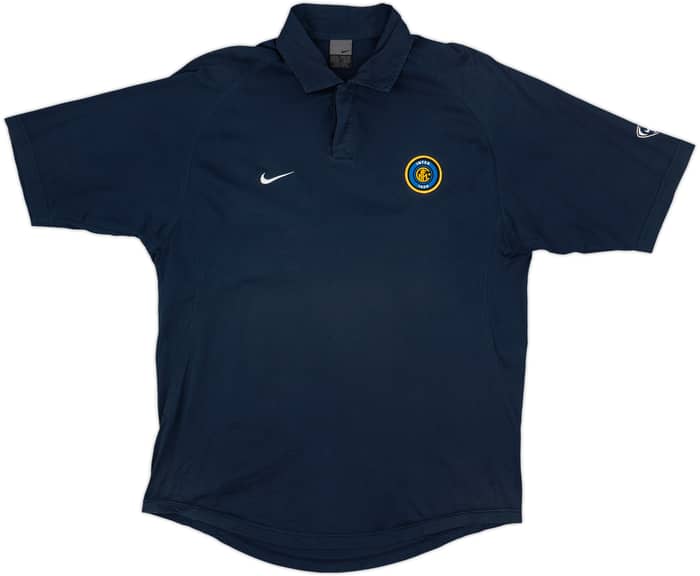 2003-04 Inter Milan Nike Polo Shirt - 7/10 - (XL)