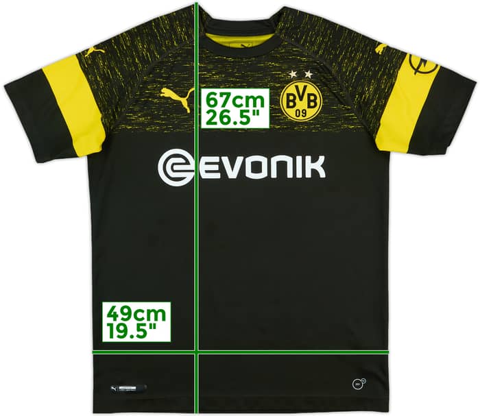 2019-20 Borussia Dortmund Away Shirt - 6/10 - (XL.Boys)