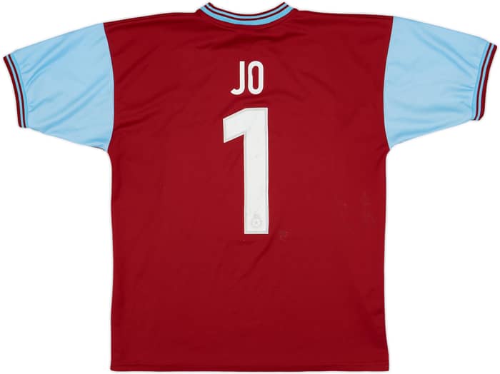 2001-02 Burnley Home Shirt Jo #1 - 7/10 - (M)