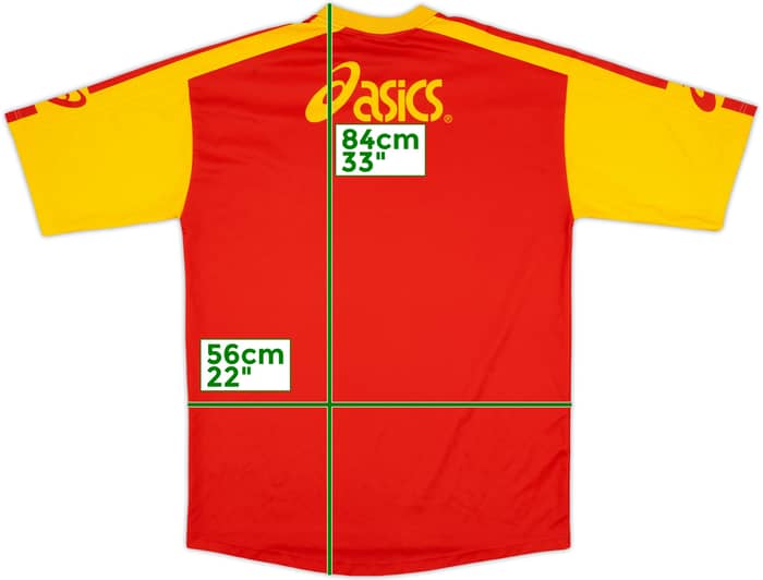 2007-08 Catanzaro Asics Player Issue Training Shirt #26 - 6/10 - (XL)