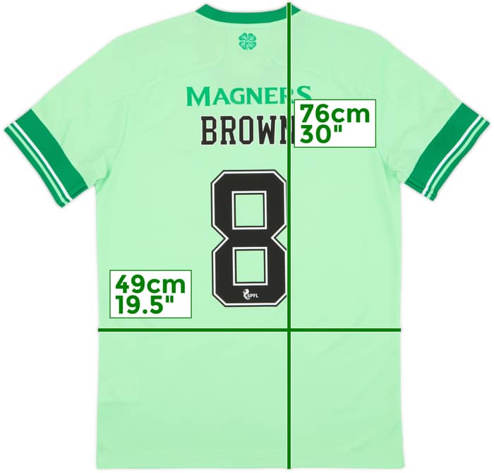 Camiseta de visitante del Celtic 2020-21 Marrón #8 - 10/10 - (M)