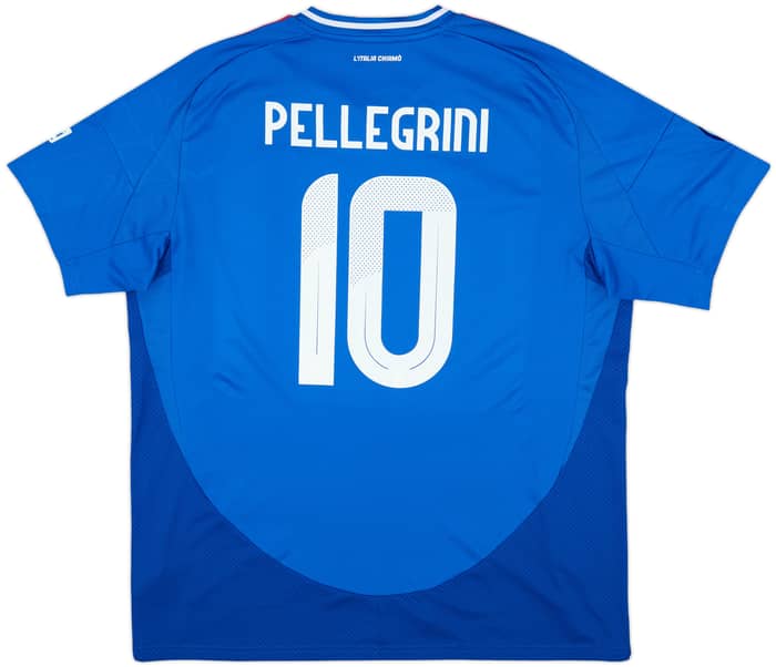 2024-25 Italy Home Shirt Pellegrini #10 - 10/10 - (XL)