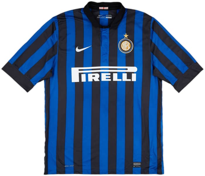 2011-12 Inter Milan Home Shirt Milito #22 - 10/10 - (L)