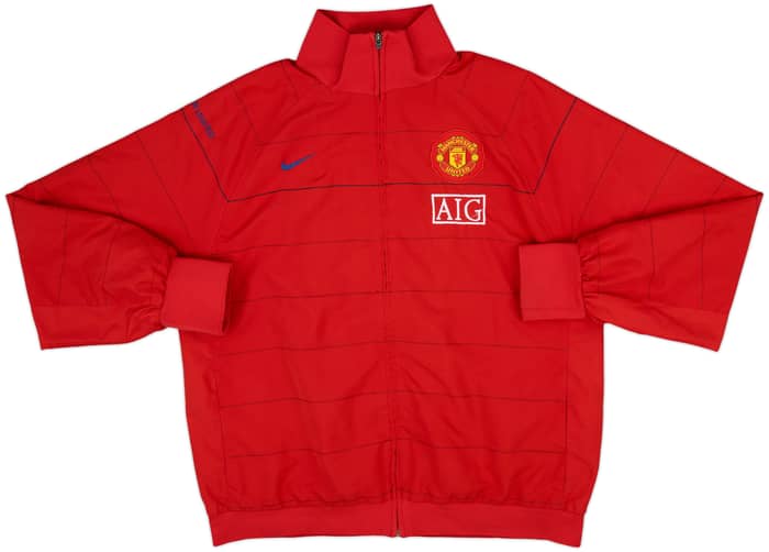 2008-09 Manchester United Nike Track Jacket - 8/10 - (XL)