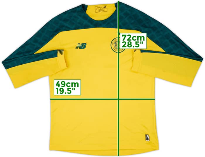 2019-20 Celtic Away L/S Shirt #6 - 7/10 - (M)