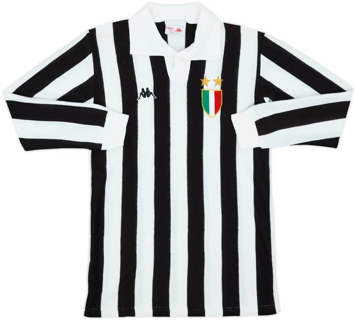 1982-83 Juventus Home L/S Shirt - 9/10 - (S)