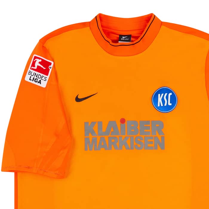 2010-11 Karlsruhe Match Issue GK Shirt Robles #32