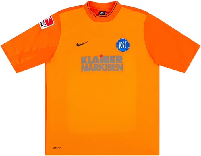 2010-11 Karlsruhe Match Issue GK Shirt Robles #32