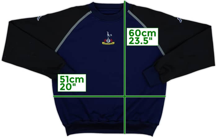2002-03 Tottenham Kappa Sweat Top - 5/10 - (S)