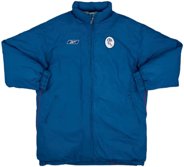 2003-04 Bolton Reebok Padded Bench Coat - 8/10 - (XL)