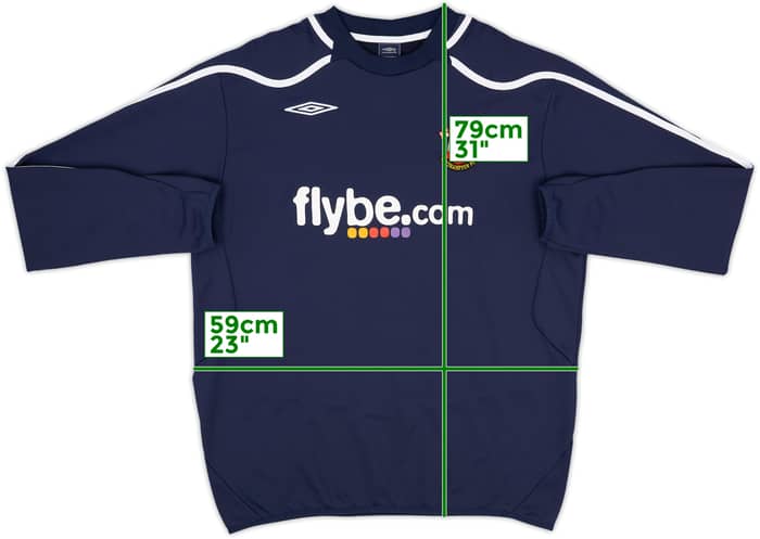 2008-09 Southampton Umbro Sweat Top - 9/10 - (XL)