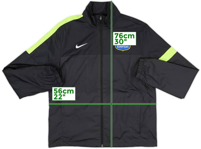2013-14 Everton Nike Track Jacket - 8/10 - (M)
