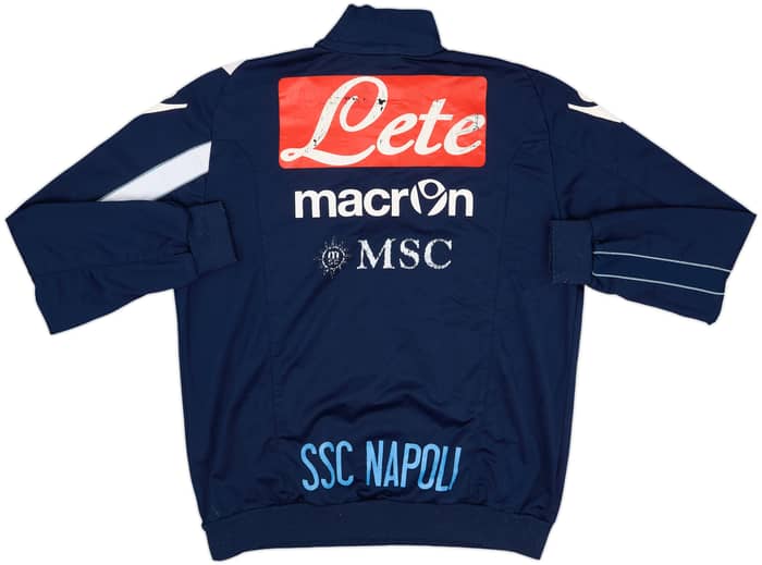 2011-12 Napoli Macron 1/4 Zip Drill Top - 5/10 - (XL)