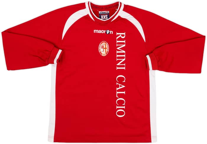 2006-07 Rimini Macron Training L/S Shirt - 7/10 - (XXS)