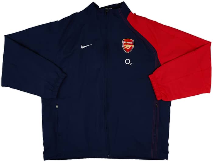 2004-05 Arsenal Nike Track Jacket - 8/10 - (XL)