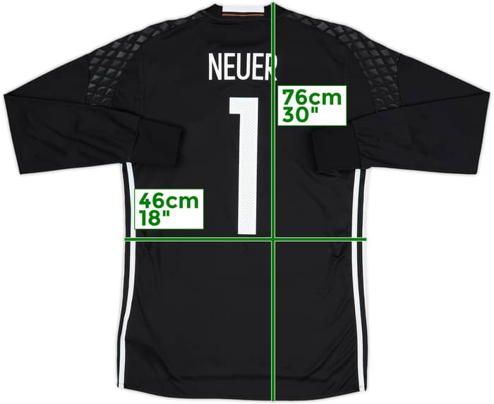 2015-17 Germany GK Shirt Neuer #1 - 10/10 - (S)
