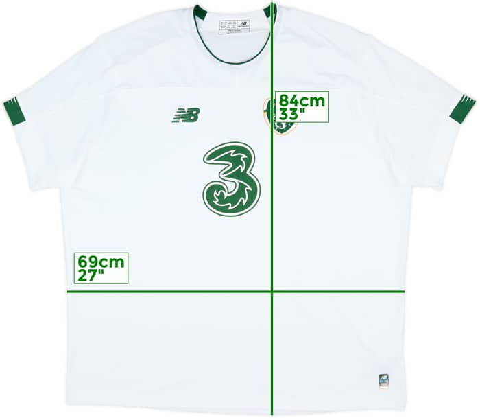 2019-20 Ireland Away Shirt - 10/10 - (3XL)