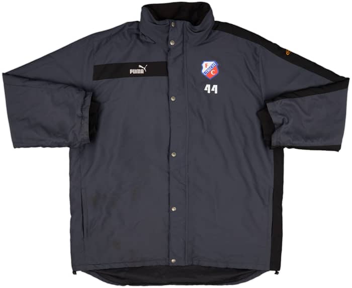 2005-06 Utrecht Player Issue Puma Padded Bench Coat #44 - 7/10 - (XXL)
