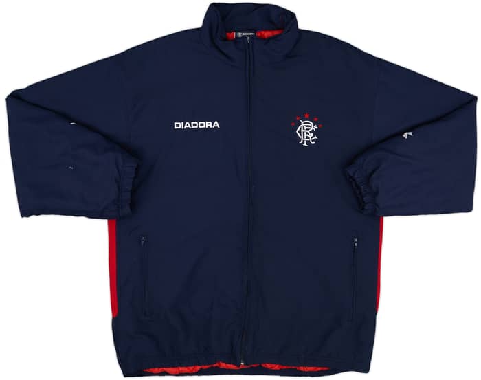 2003-04 Rangers Diadora Padded Coat - 5/10 - (XL)