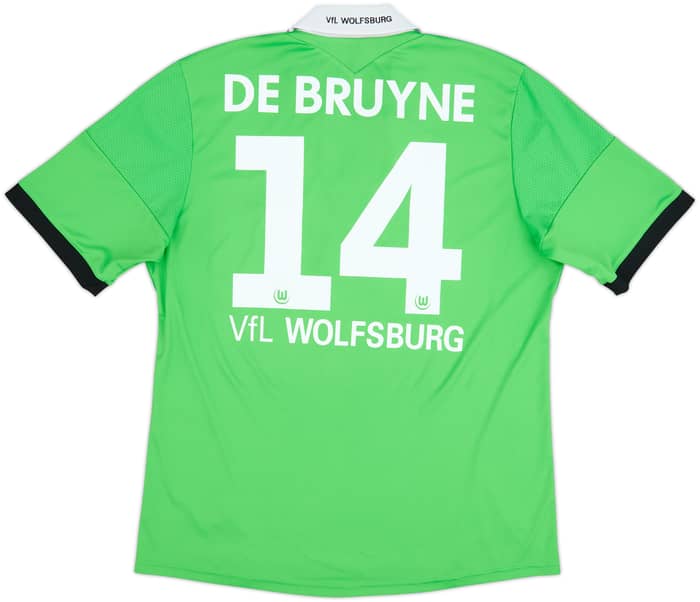 2013-14 Wolfsburg Away Shirt De Bruyne #14 - 6/10 - (XL)