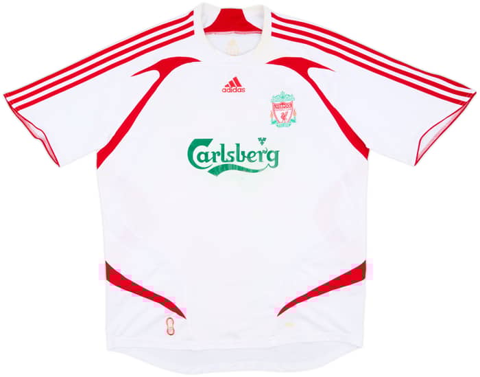 2007-08 Liverpool Away Shirt - 4/10 - (XL)