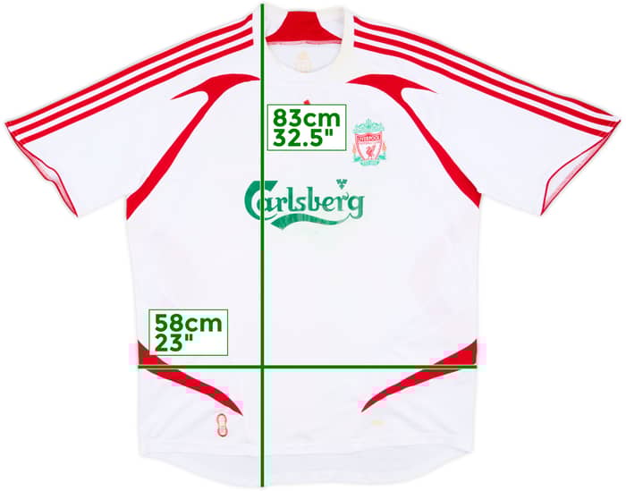 2007-08 Liverpool Away Shirt - 4/10 - (XL)
