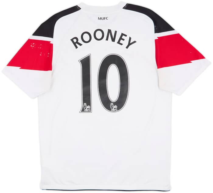2010-12 Manchester United Away Shirt Rooney #10 - 4/10 - (M)