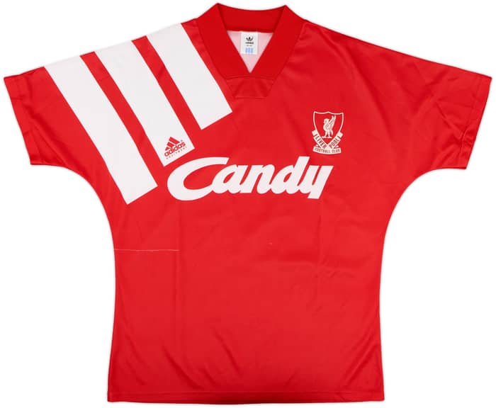 1991-92 Liverpool Home Shirt - 8/10 - (M)