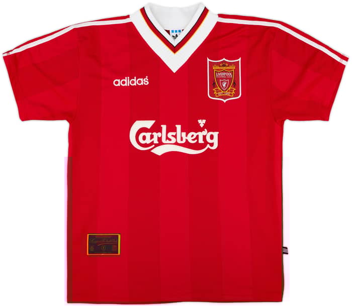 1995-96 Liverpool Home Shirt Fowler #23 - 9/10 - (M)