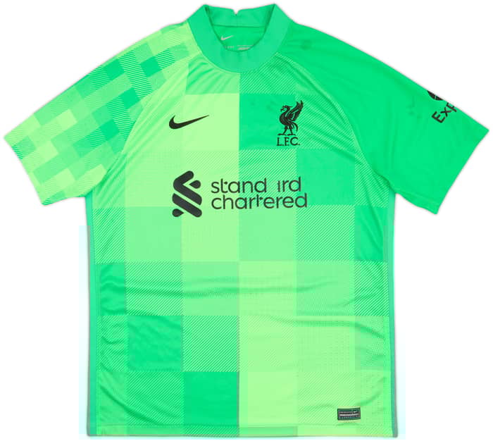 2021-22 Liverpool GK S/S Shirt - 4/10 - (L)