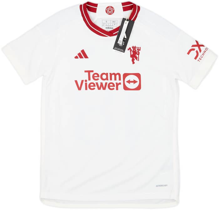 2023-24 Manchester United Third Shirt Casemiro #18 (Women's S)