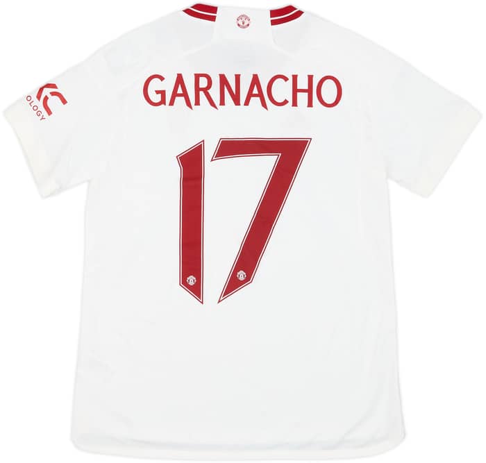 2023-24 Manchester United Third Shirt Garnacho #17 (Women's M)