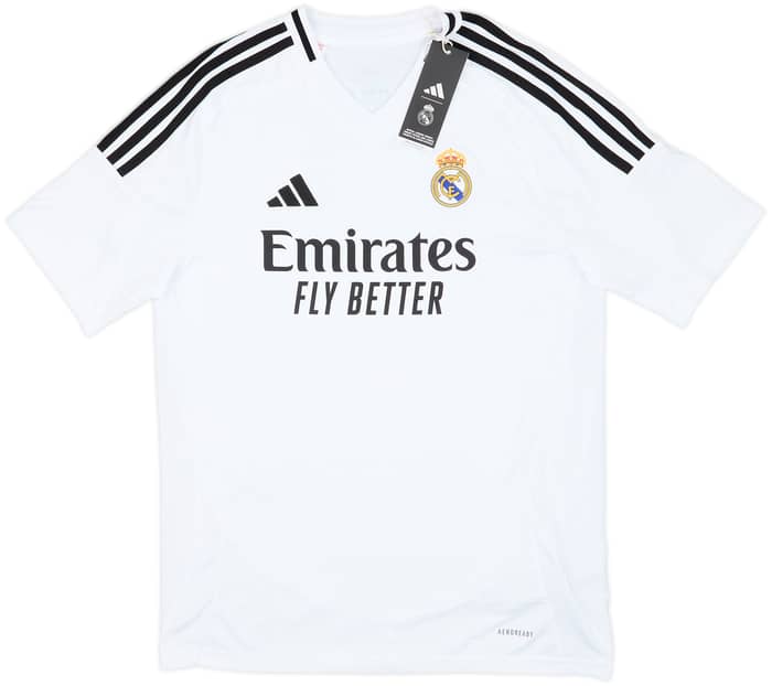 2024-25 Real Madrid Home Shirt Bellingham #5 (XL.Boys)