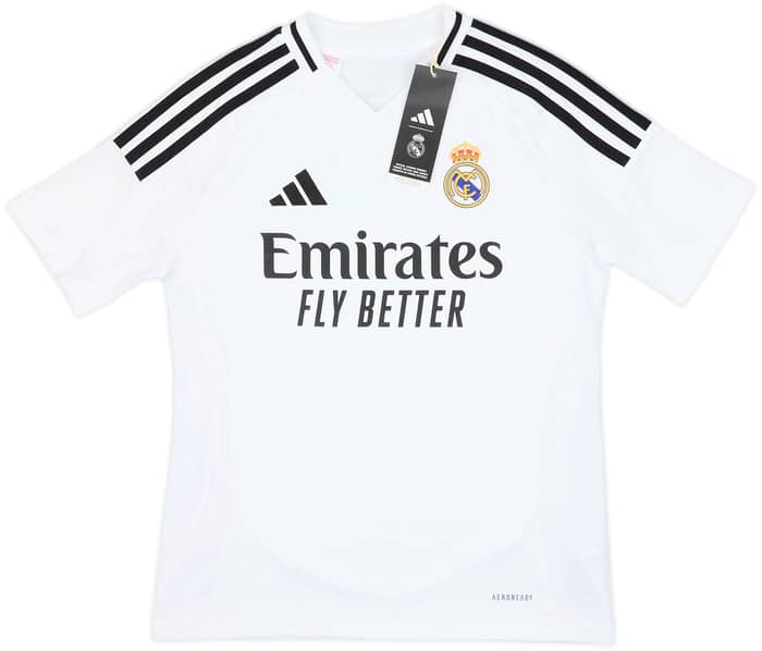 2024-25 Real Madrid Home Shirt Mbappe #9 (M.Boys)