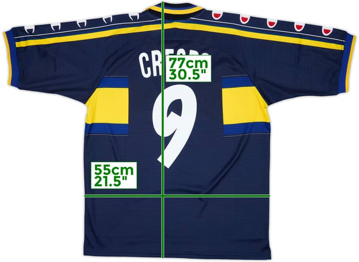 1999-00 Parma Third Shirt Crespo #9 (M)